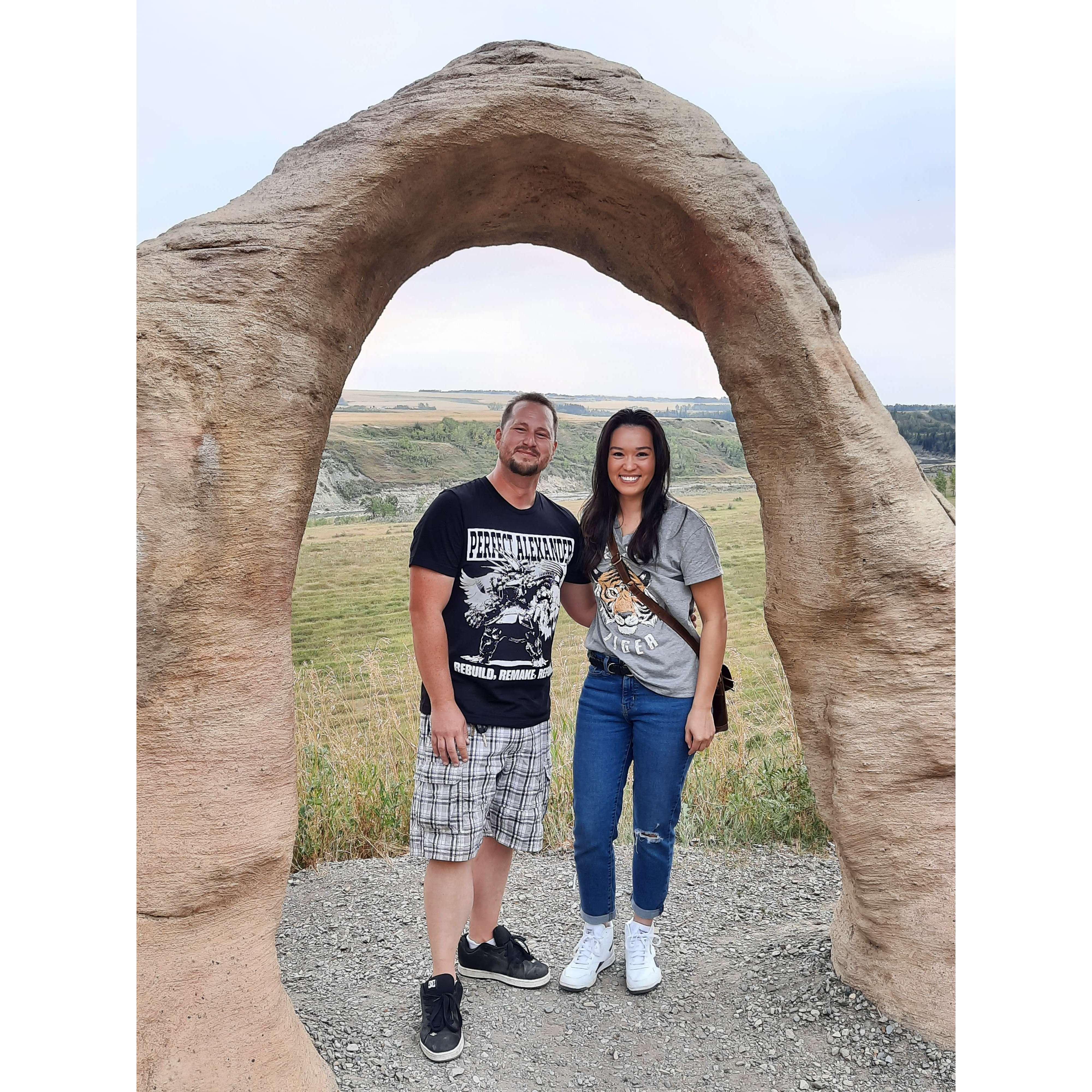 Visiting Saskatoon Farm in Alberta!