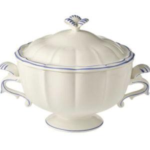 Gien - Filet Bleu Soup Tureen