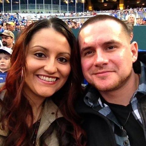 We had so much fun sitting right behind home plate in Kiewit's Crown Seats at a Kansas City Royals game.