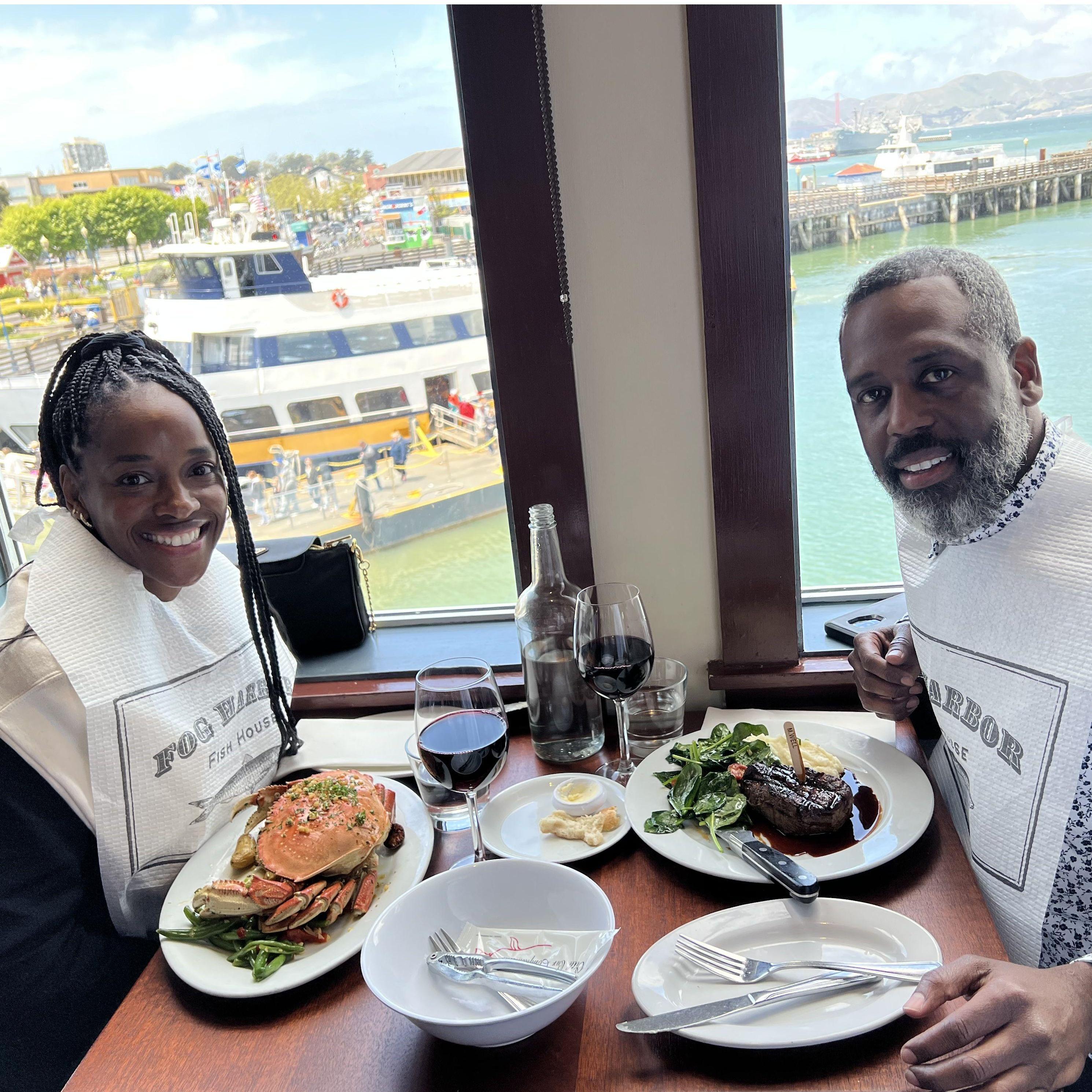 I moved to California for a few months for work and Andre came to see me! San Francisco Fisherman’s Wharf.