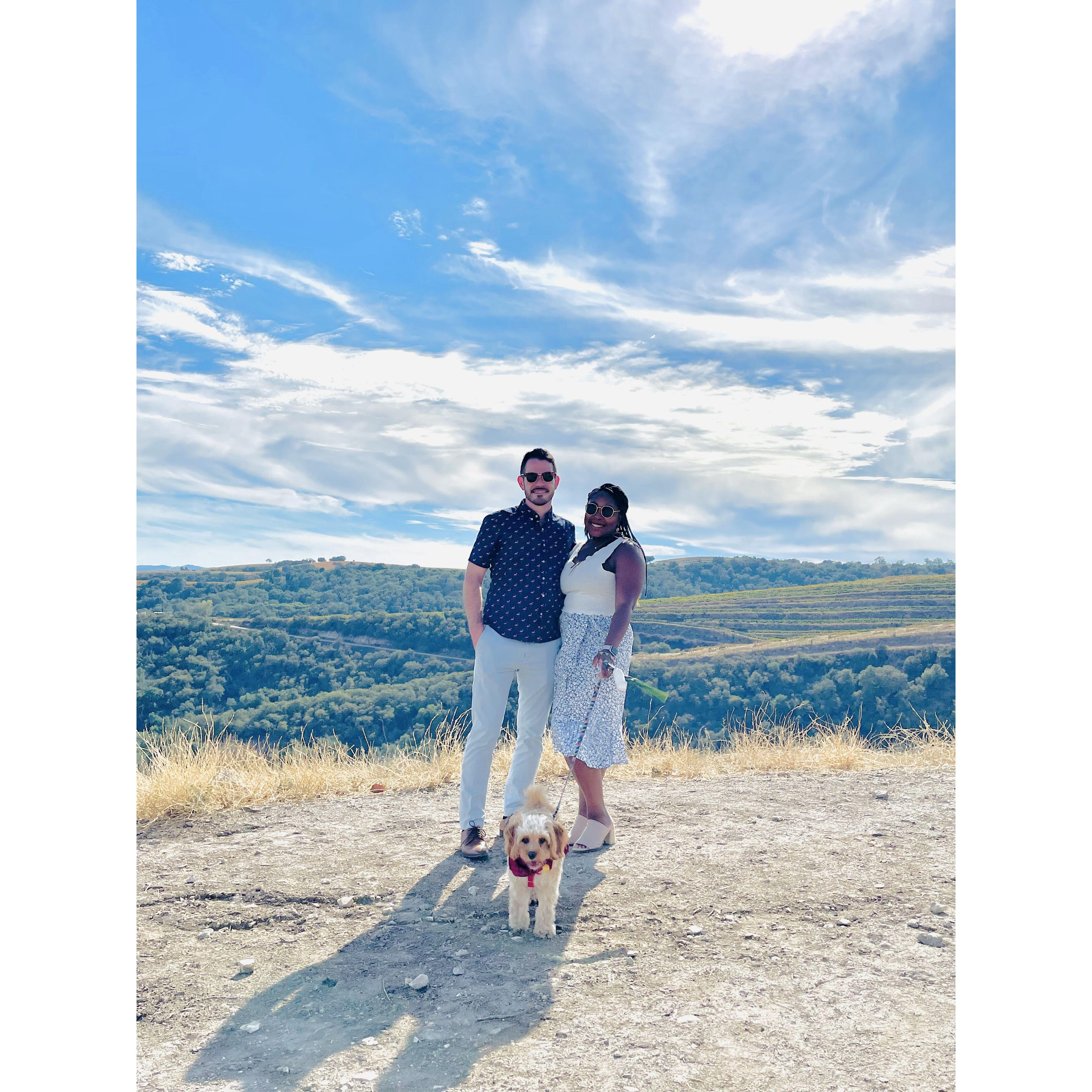 Our first trip after making it "official". We went to Paso Robles Wine region!