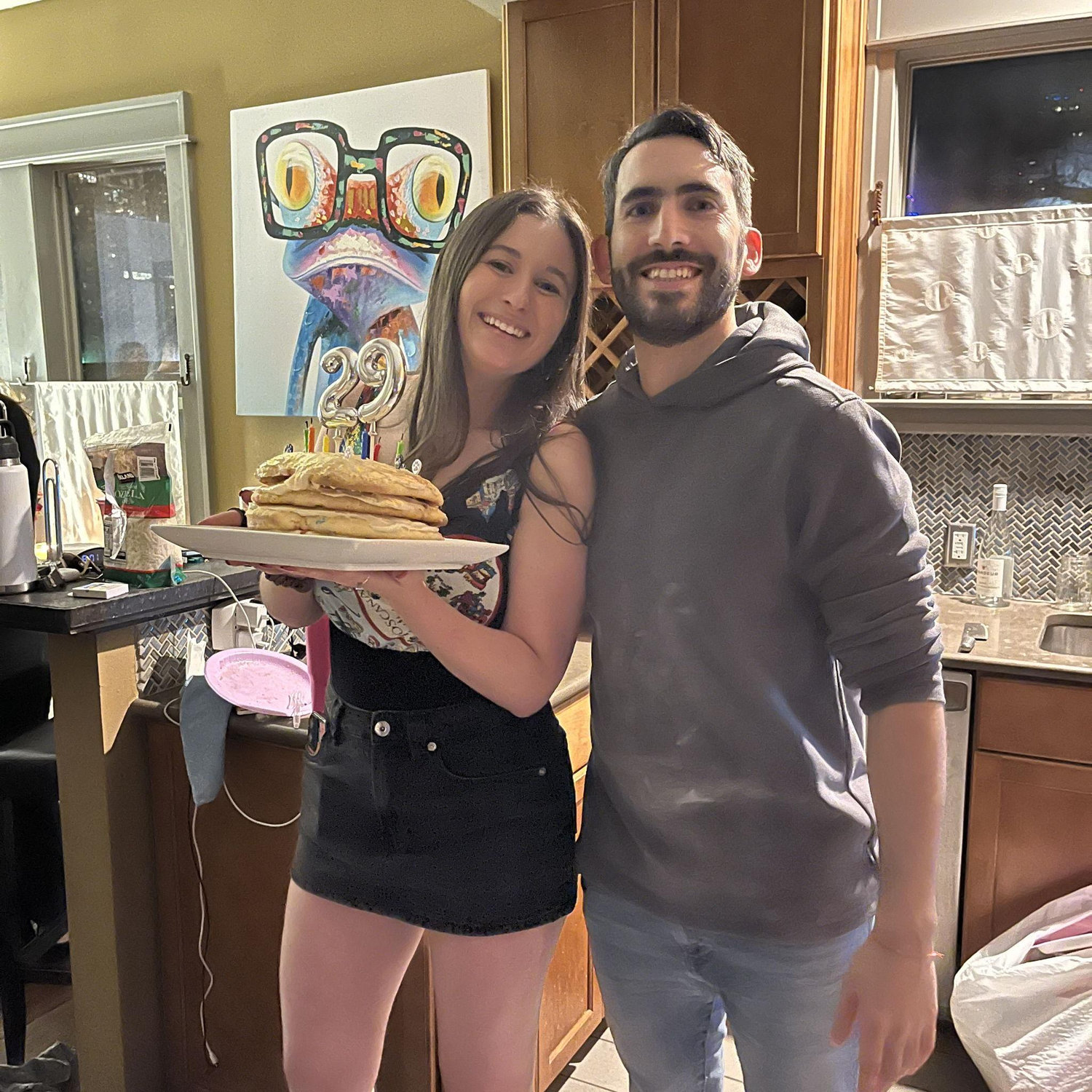 One the many parties Sarah & Maor host
