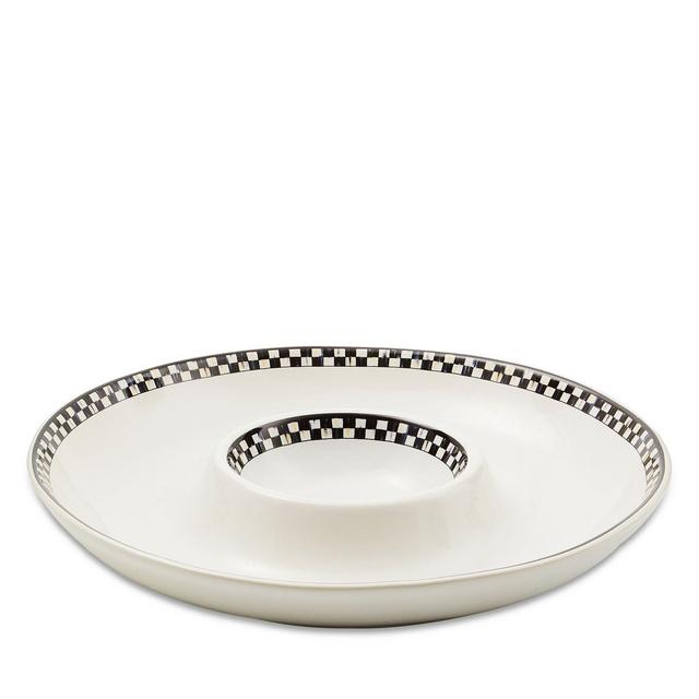 Mackenzie-Childs Courtly Check Everyday Chip & Dip