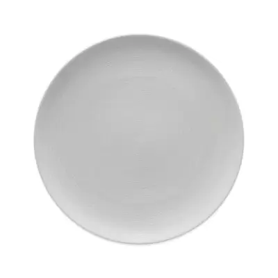Noritake® Grey on Grey Swirl Round Dinner Plate