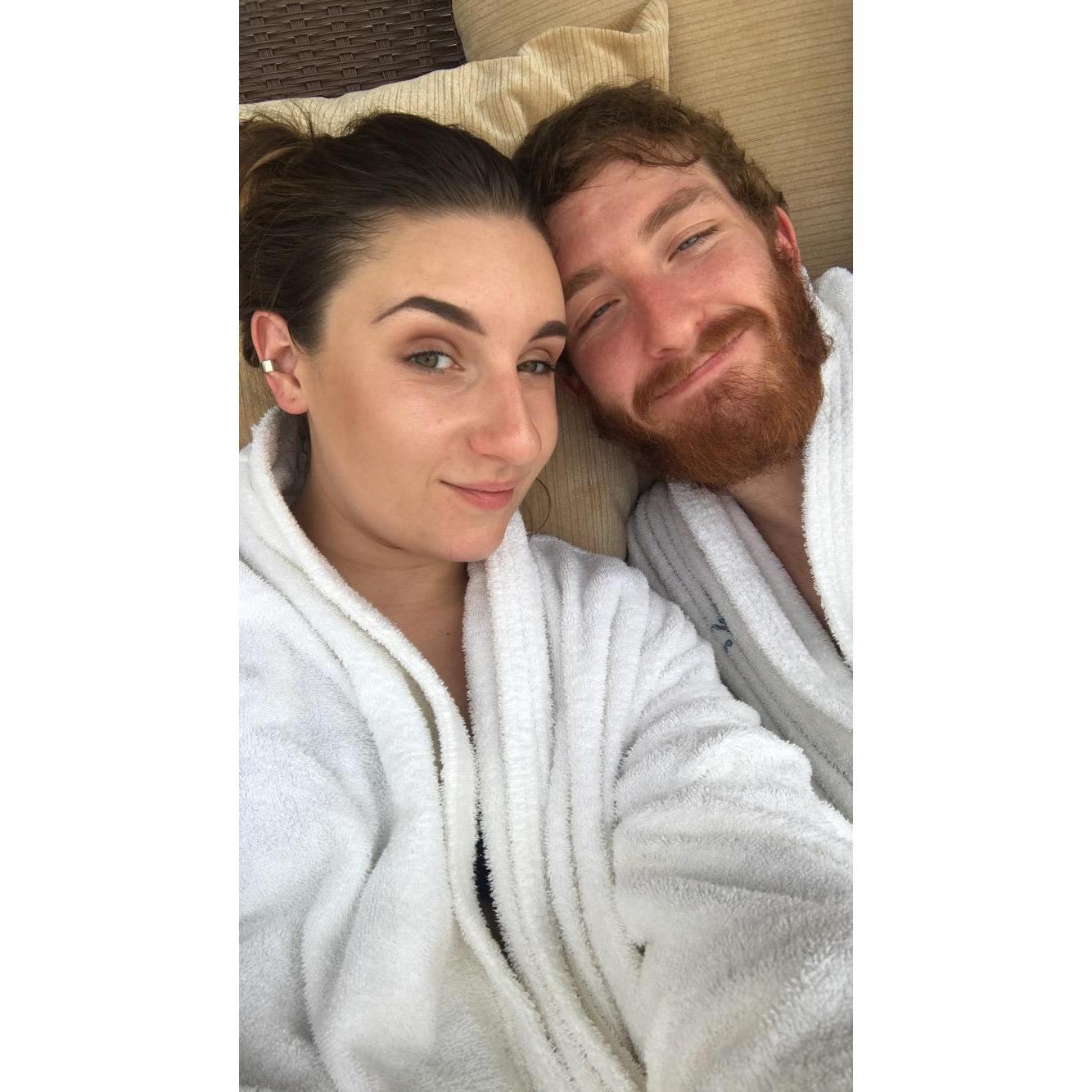 Couples that spa together, stay together
