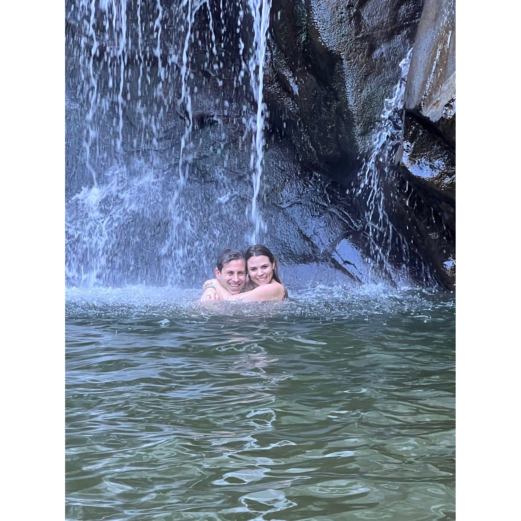 Waterfall in Yelapa, Jalisco, Mexico