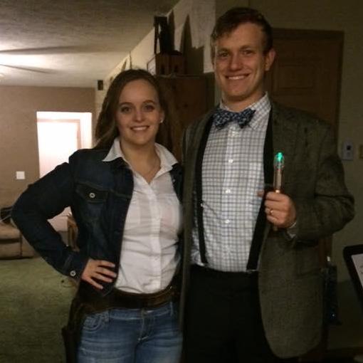 '15 Halloween as River Song and The Doctor