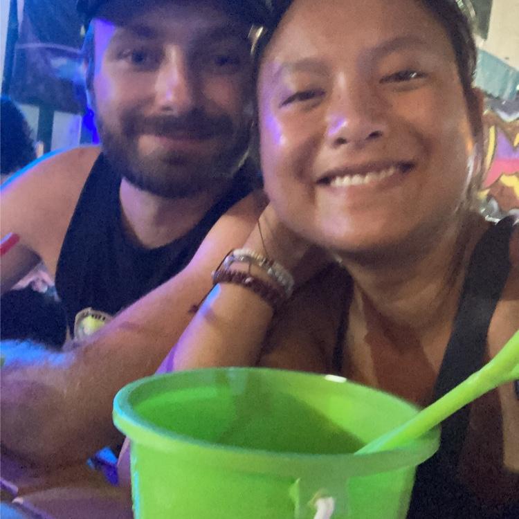 Buckets on khao san road