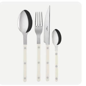 Bistrot Solid, Ivory (set of 4)