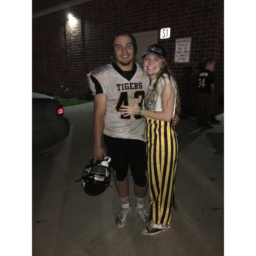 2017 - First Football Game of Senior Year