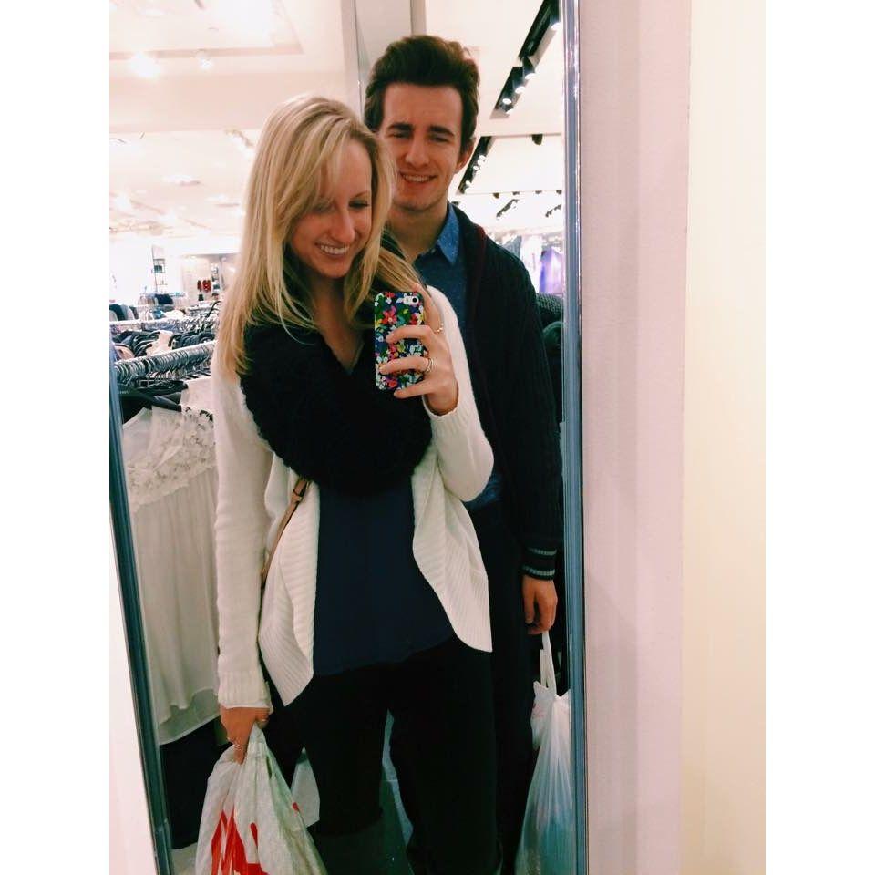 Circa 2014! These two kids always enjoyed getting off of campus and taking the bus from Uhart to West Farms Mall in CT.