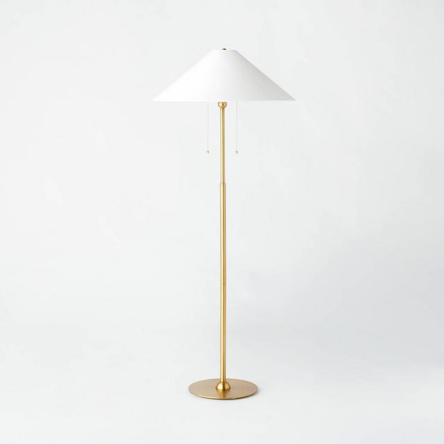 Floor Lamp Brass (Includes LED Light Bulb) - Threshold™ designed with Studio McGee