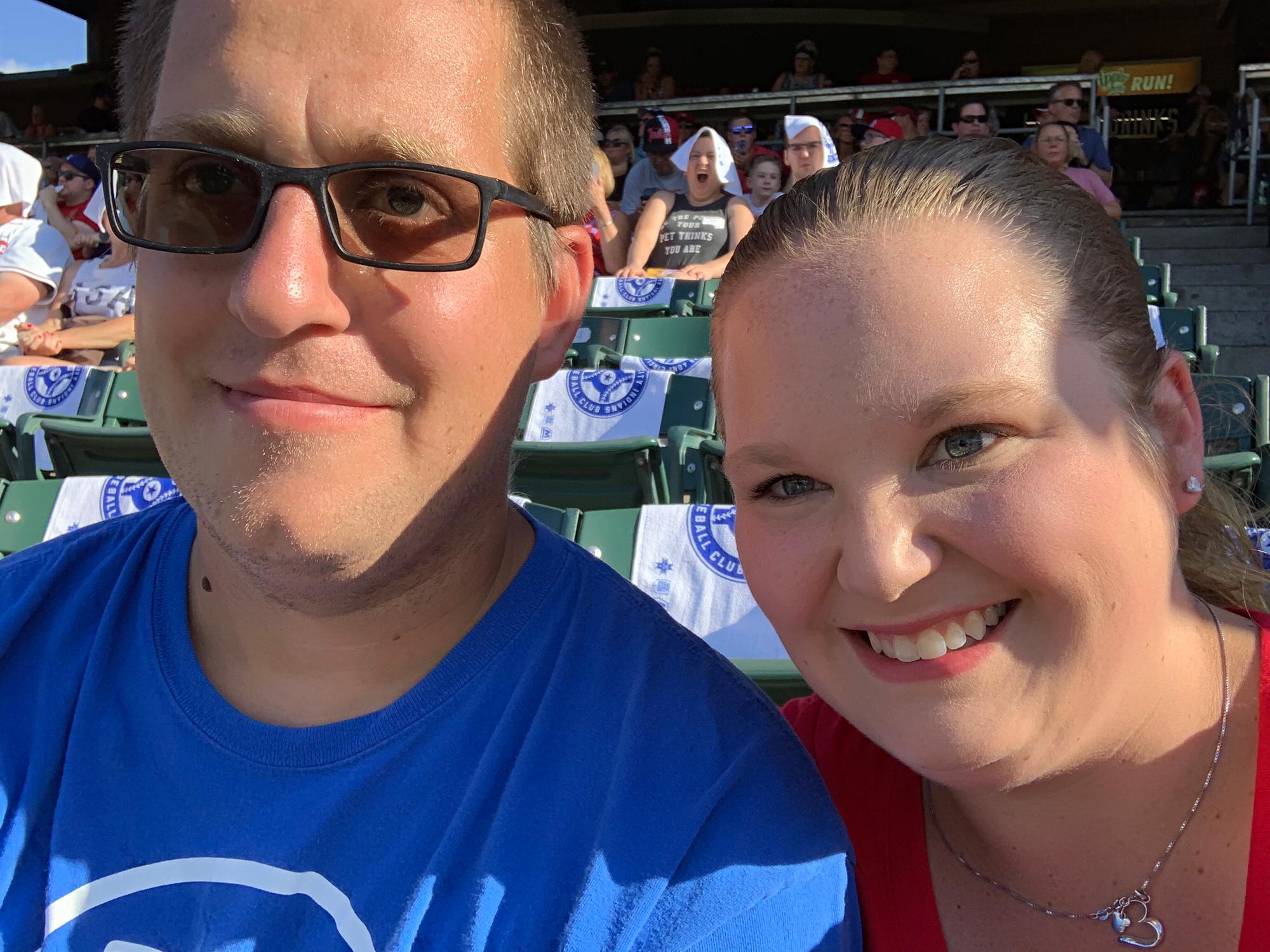 Annual 4th of July Indians game. 7/4/2019