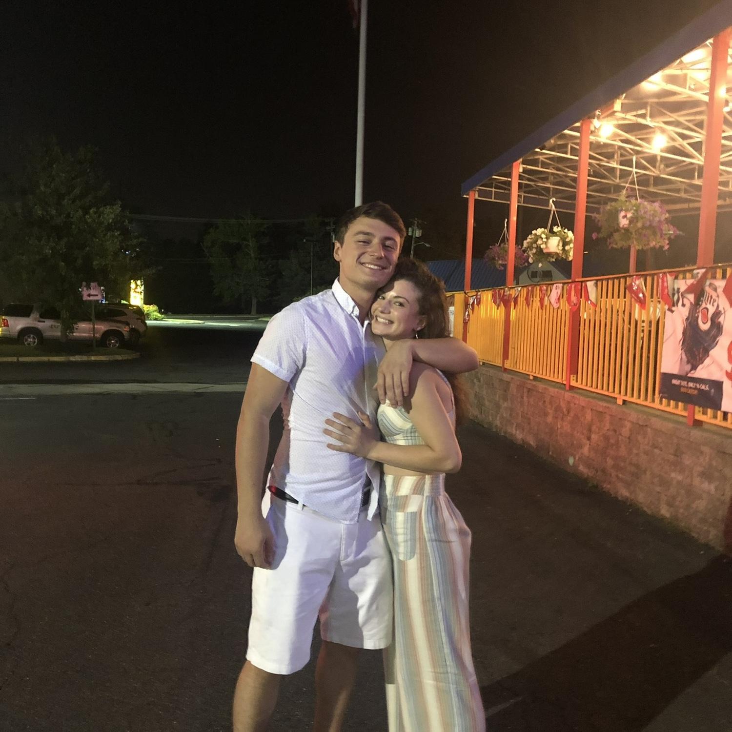 July 2019- Post-show after Newsies at the Hollywood Diner