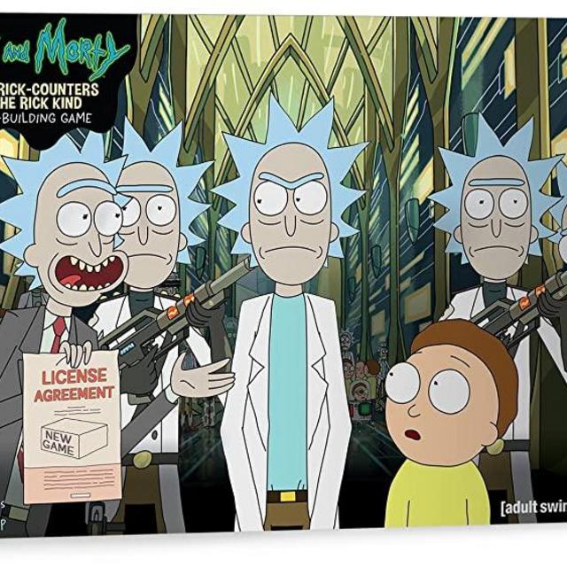 Cryptozoic Entertainment Rick & Morty Deckbuilding Game Close Rick-Counters of The Rick Kind Board Game