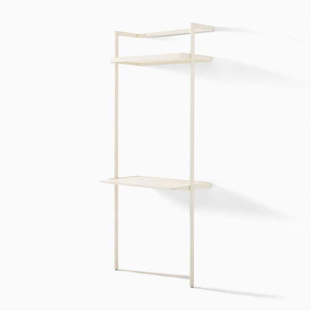 Blaine 31.5" Wall Desk, Ivory