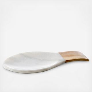 Marble & Acacia Wood Spoon Rest