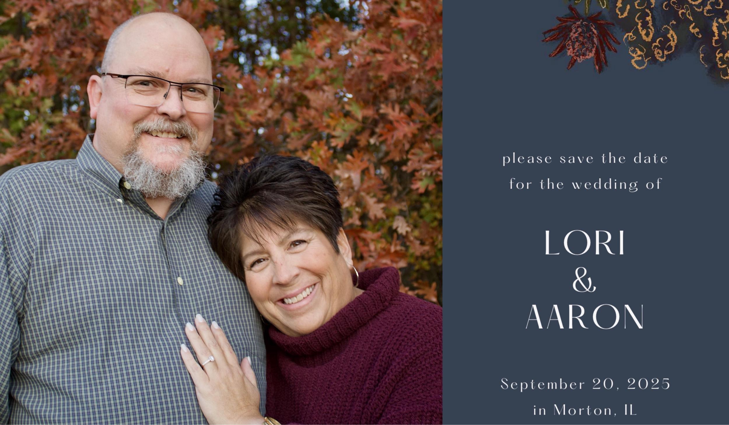 The Wedding Website of Lori Naas and Aaron Naas