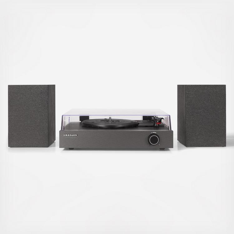 Crosley, Zane Record Player With Speakers | Zola