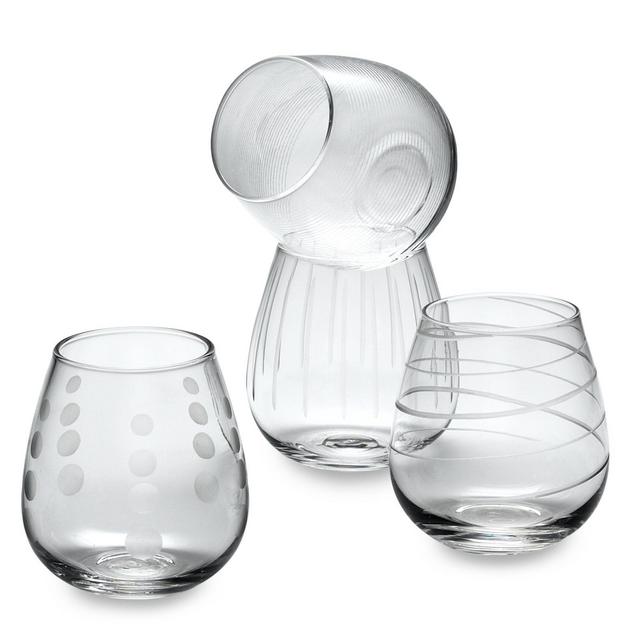Mikasa® Cheers 14 oz. Stemless Wine Glasses (Set of 4)