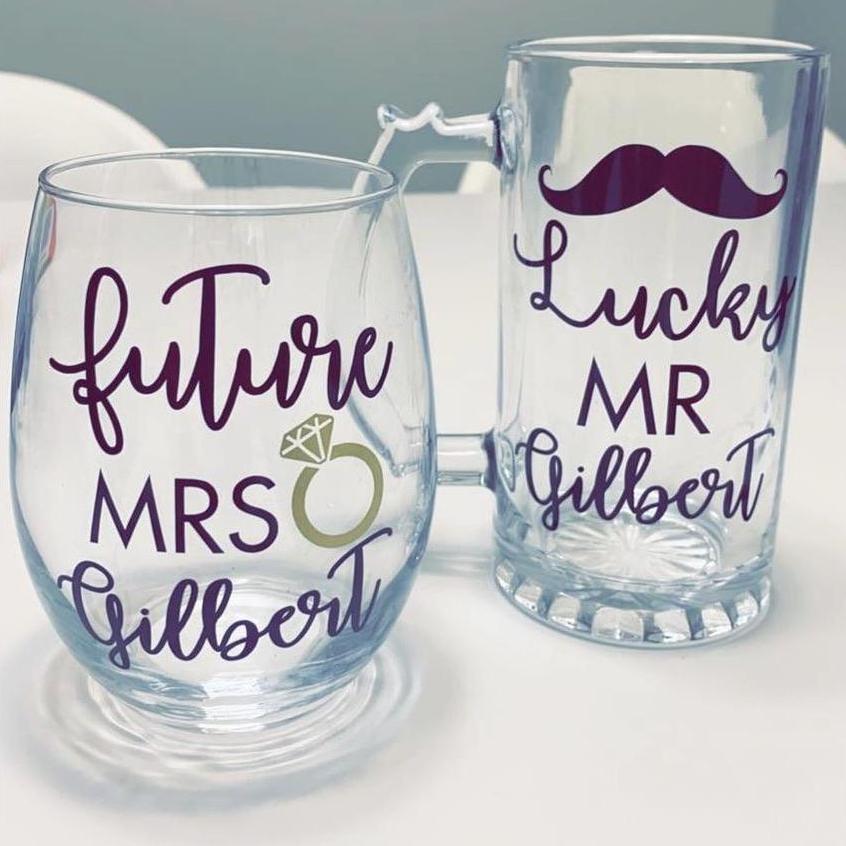 A very special engagement gift from the wonderful Shayna!