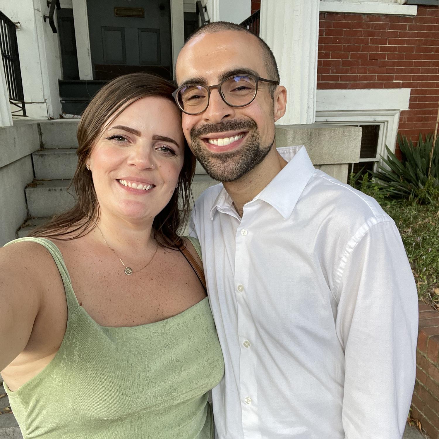 Celebrating one of our groomsmen!