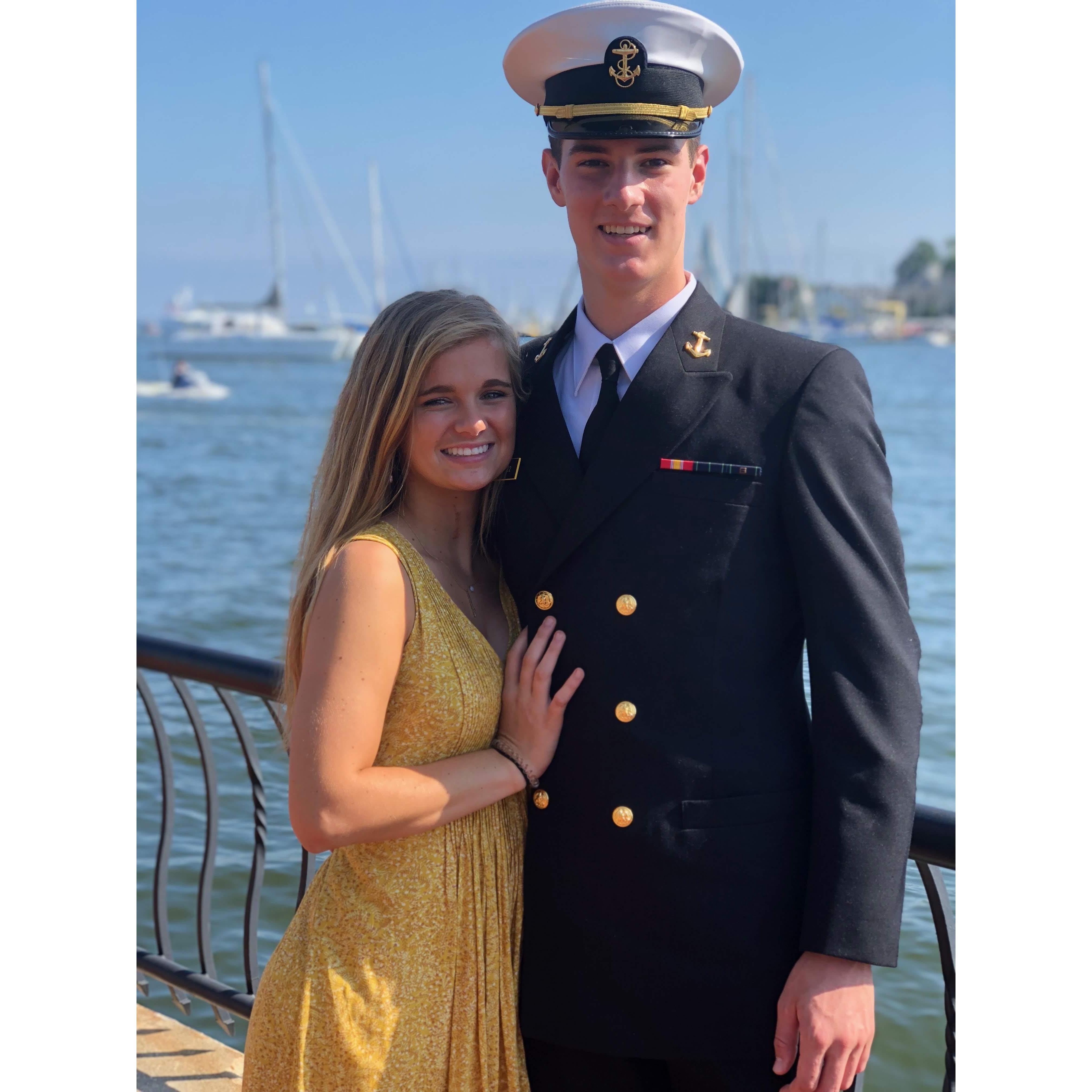 First trip visiting Colin after his Plebe summer