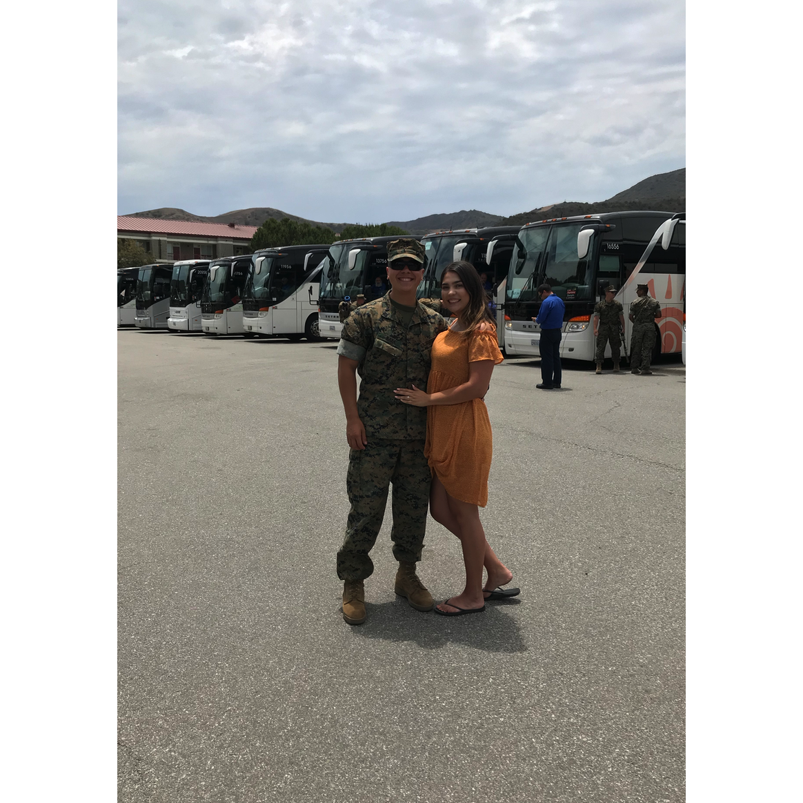 Saying "see you later" for deployment #2 - July 2018