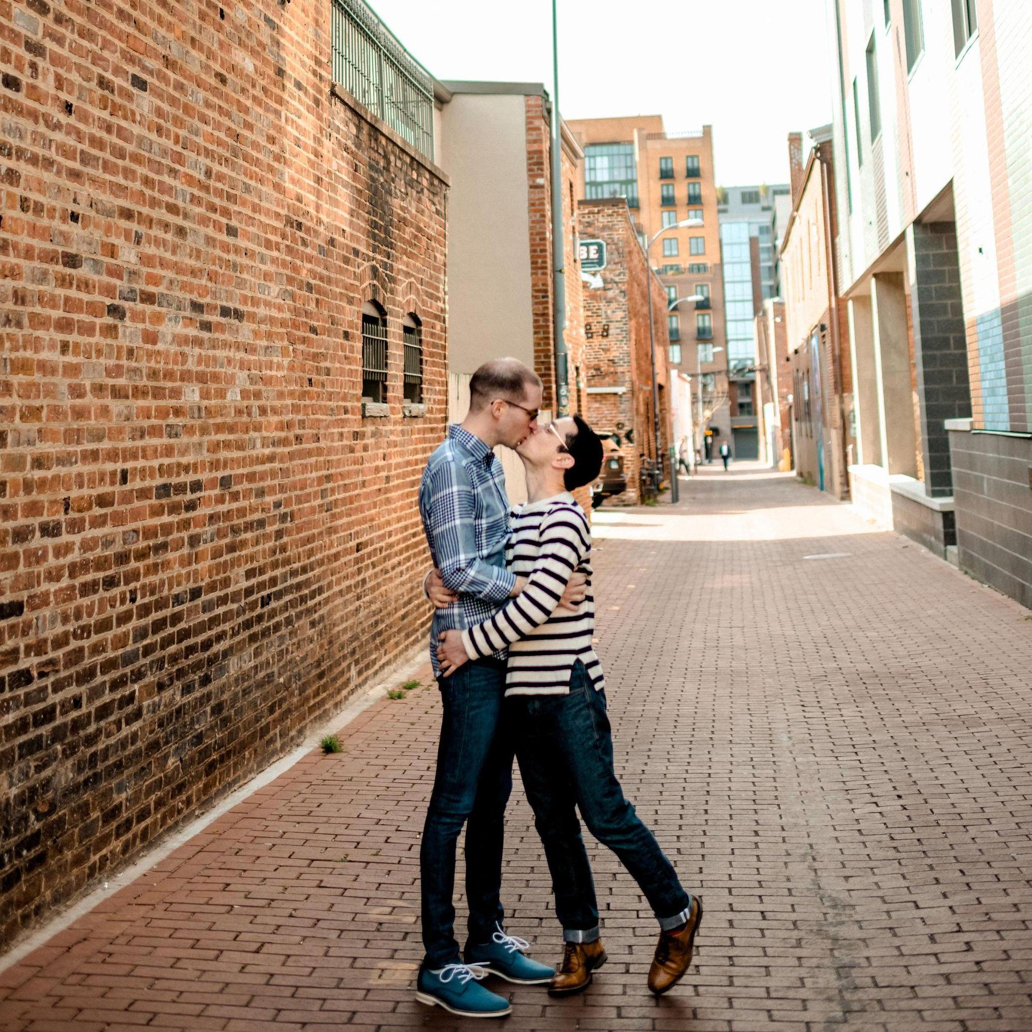 Engagement shoot @ Blagden Alley – April 2019