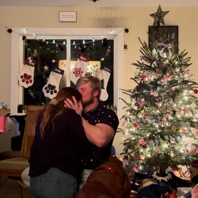 The night she said yes!
