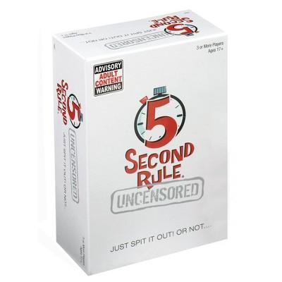 5 Second Rule Board Game