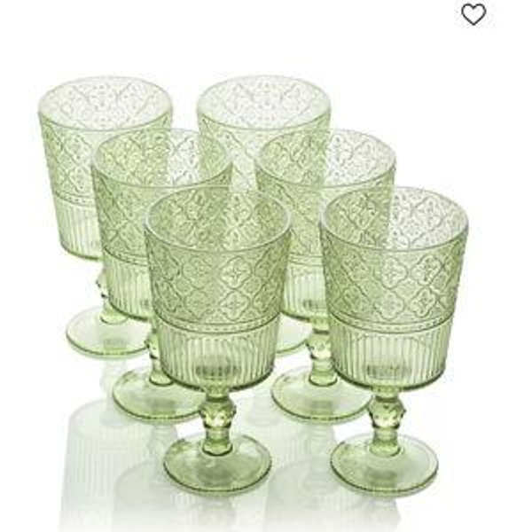 Certified International Victoria Acrylic All-Purpose Goblets, Set of 6 - Macy's