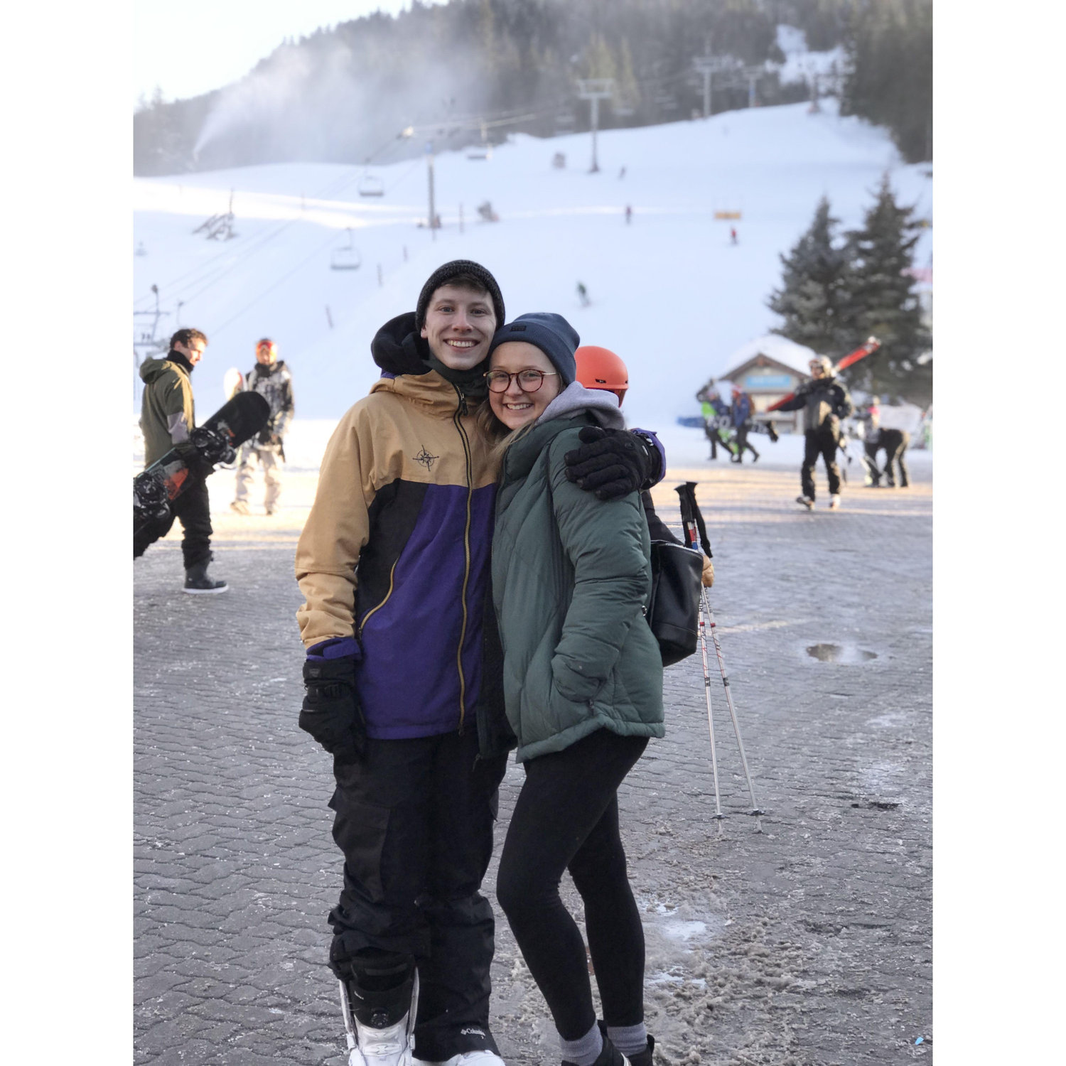 Winter 2019- Our first trip to Whistler, BC together!