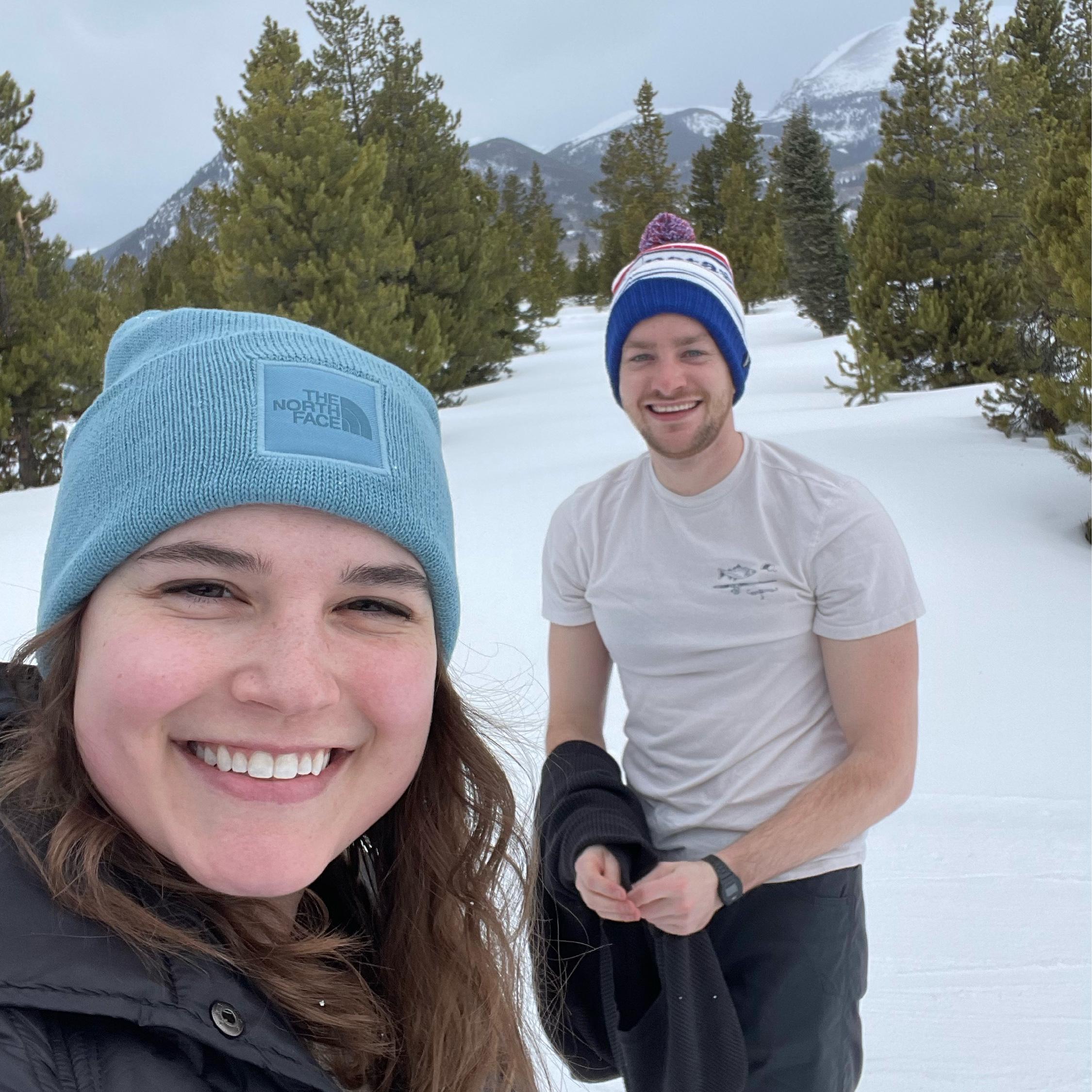 Cross country skiing in Colorado