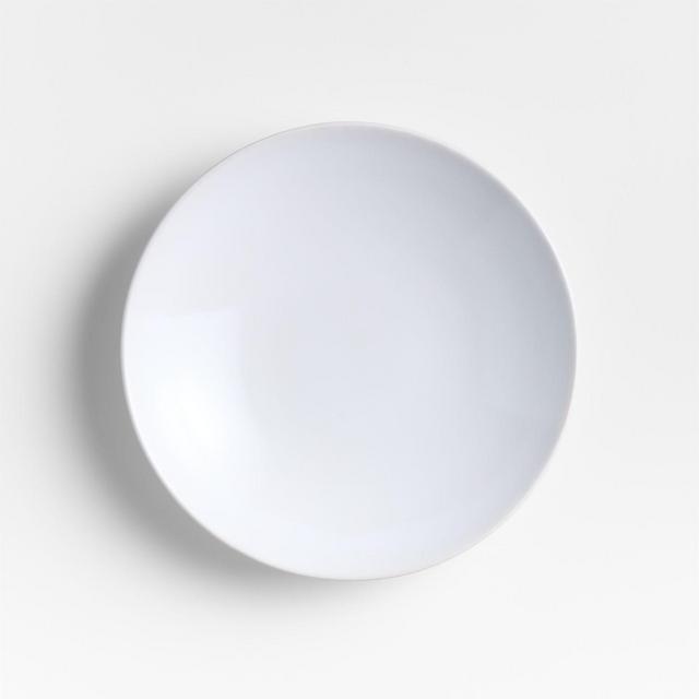 Craft White Stoneware Coupe Salad Plate