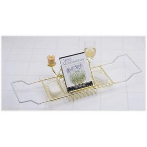AROMATHERAPY BATHTUB CADDY IN POLISHED BRASS - Walmart.com