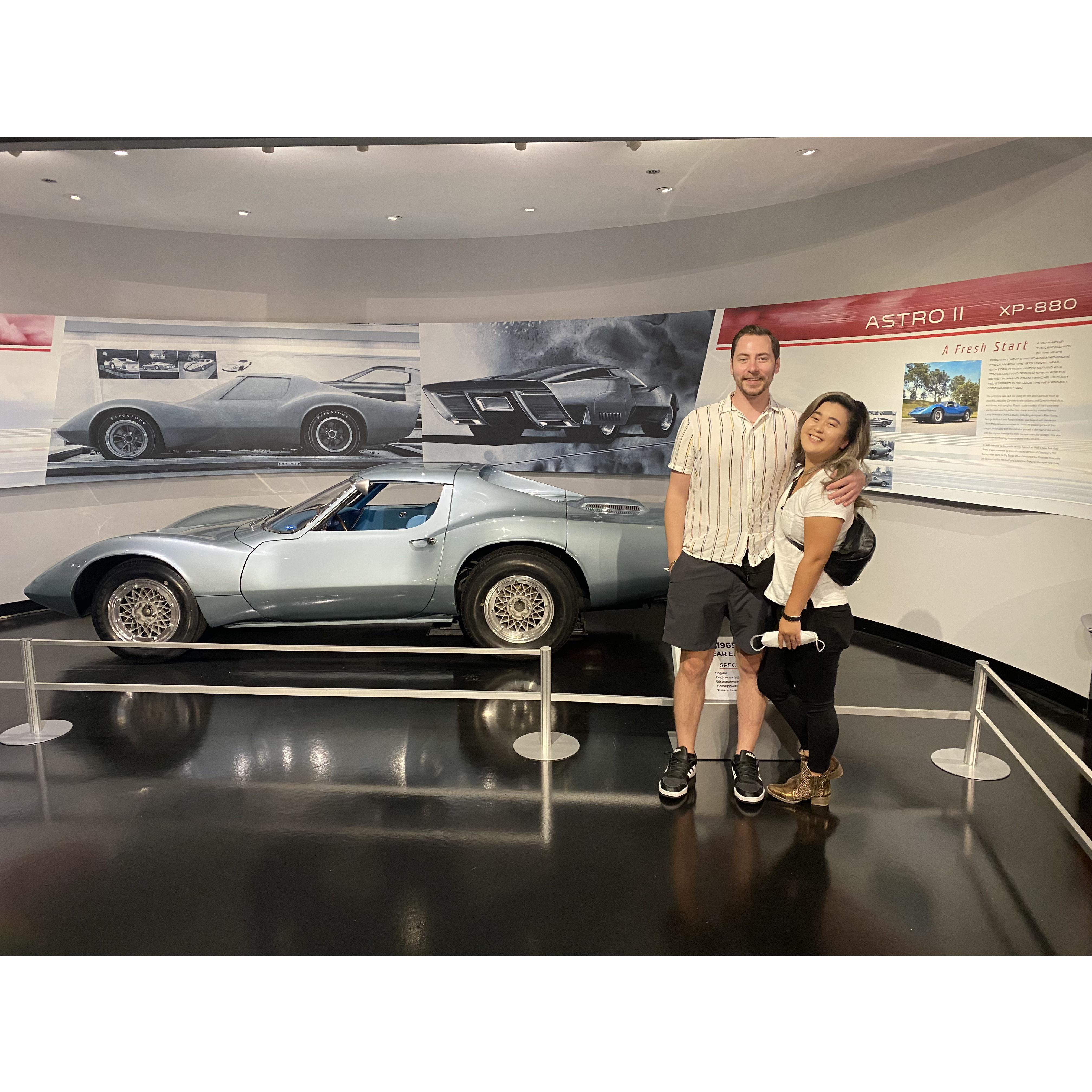 Just a glimpse of Adam's future hobby. 1960's corvettes will be littered in our future driveway.