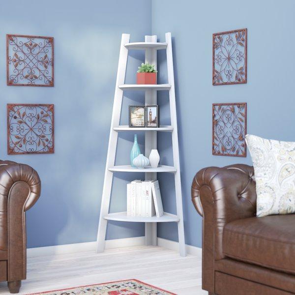 Caitlyn 64" Corner unit Bookcase                    by                              Charlton Home