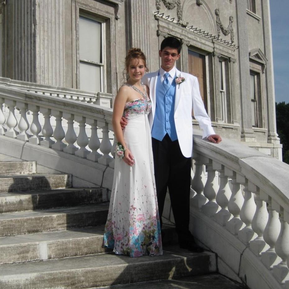 Our first prom together, Elizabeth's senior prom (before the relationship)