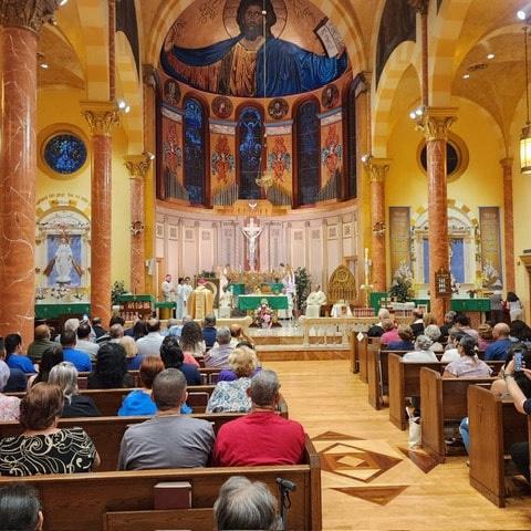 Interior of the Church
