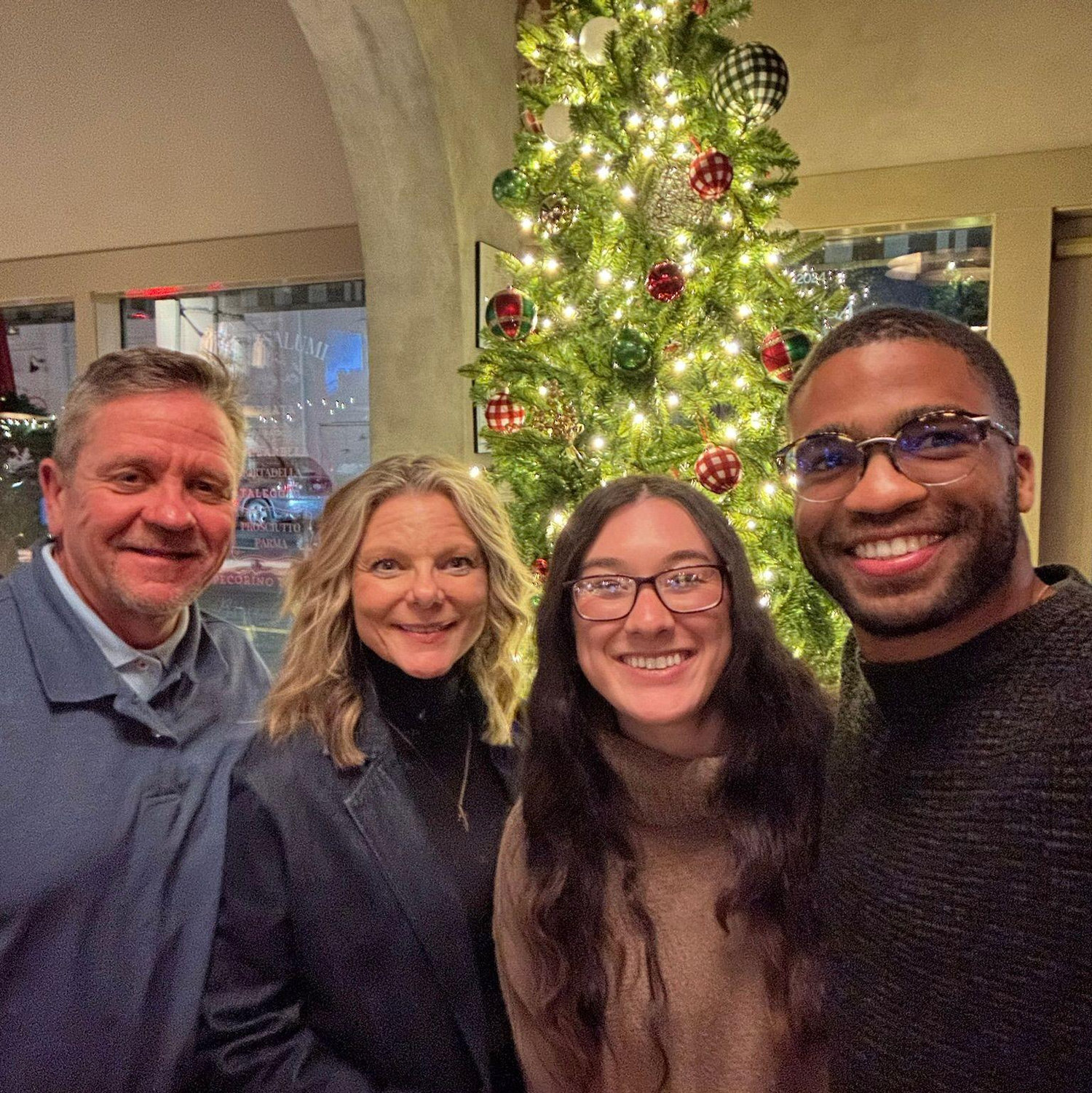 Our first double date - with the Crumplers