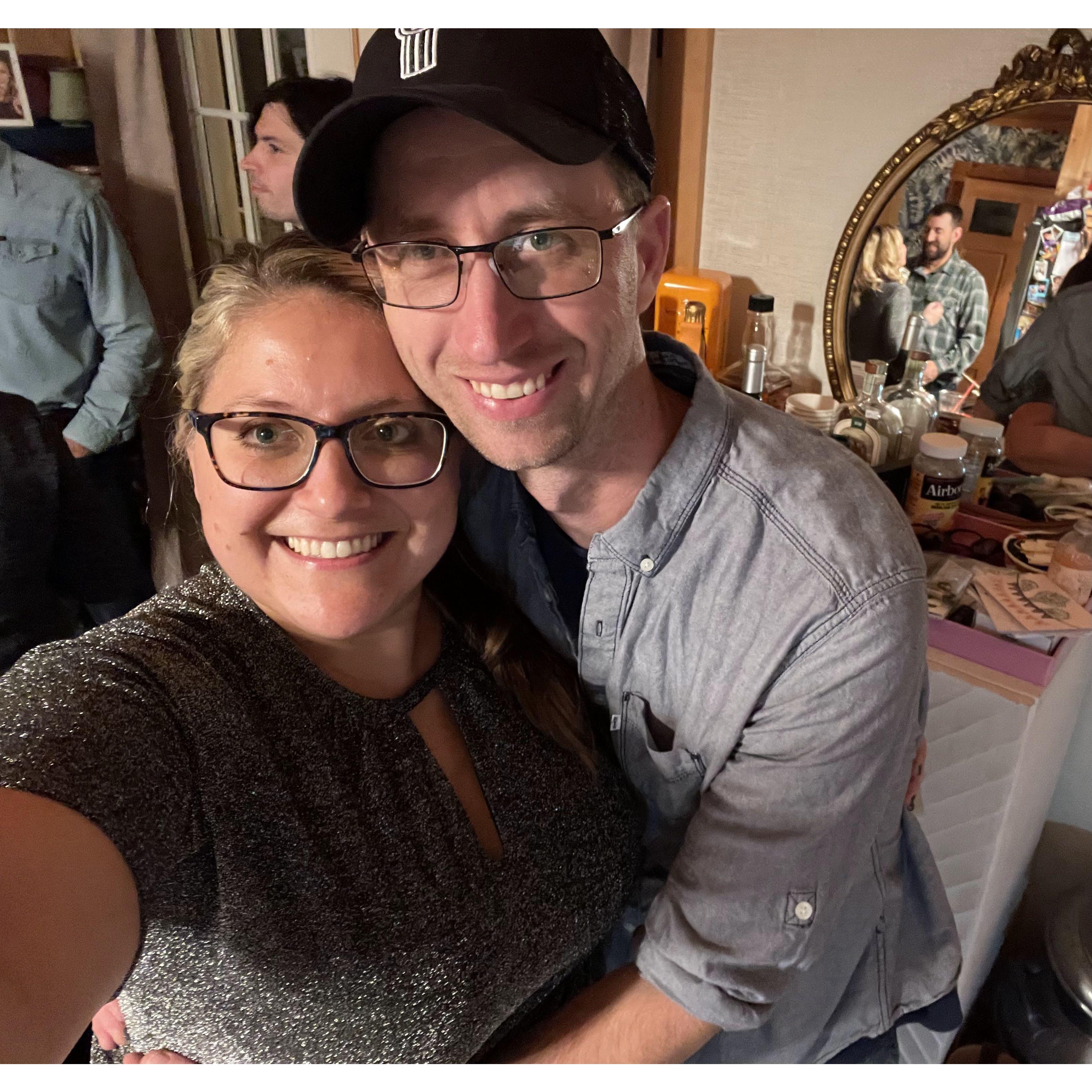 This is the first photo we ever took together. NYE 2022!