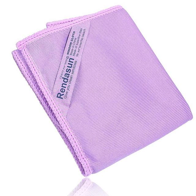 YOLOLOY Window Cleaning Cloth, Basic Package Window, Cleaning Cloth. Purple, 1Pack.