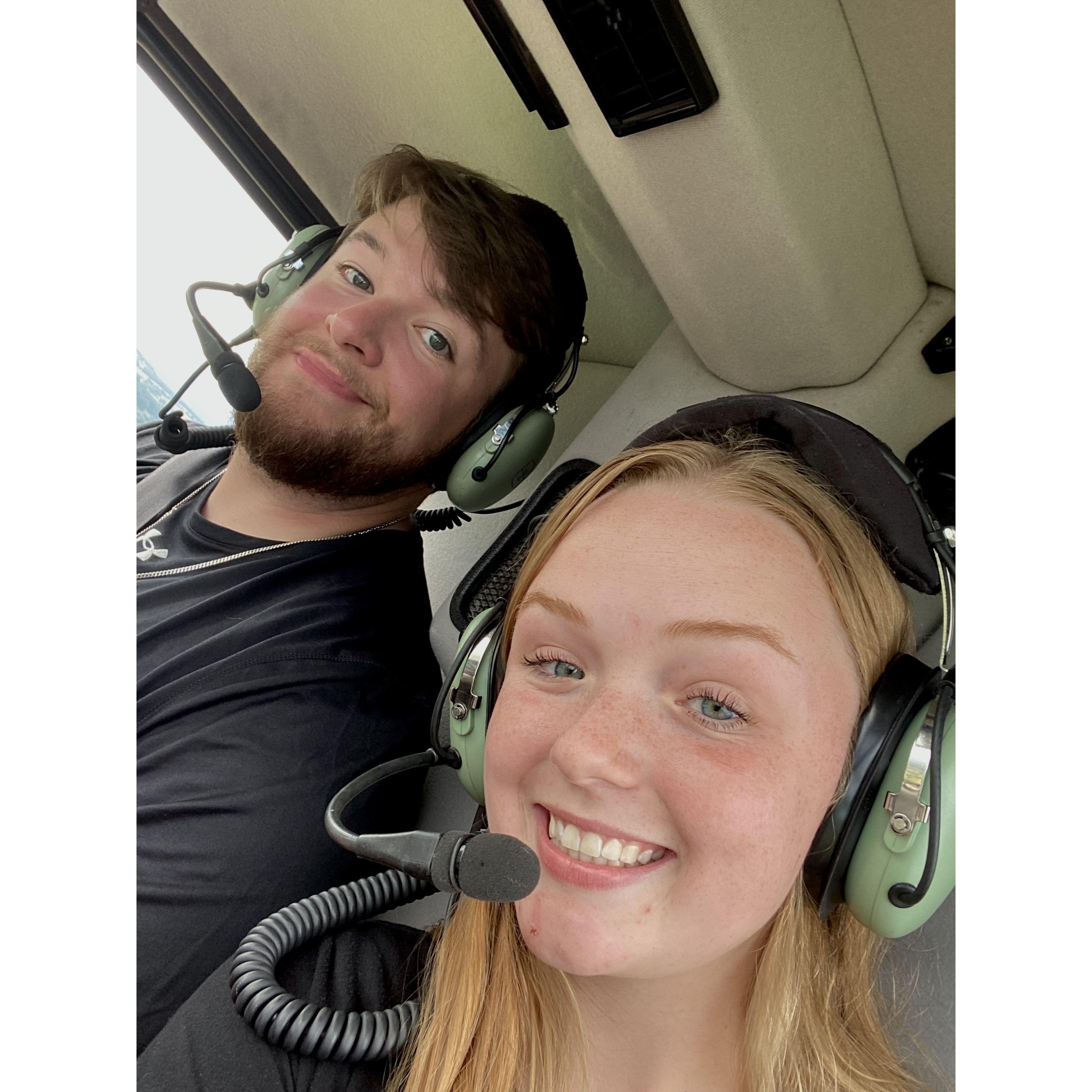Helecopter ride