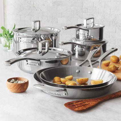 Sur La Table Tri-Ply Stainless Steel 10-Piece Set