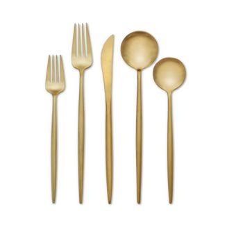 Zephyr Satin, 20-Piece Flatware Set