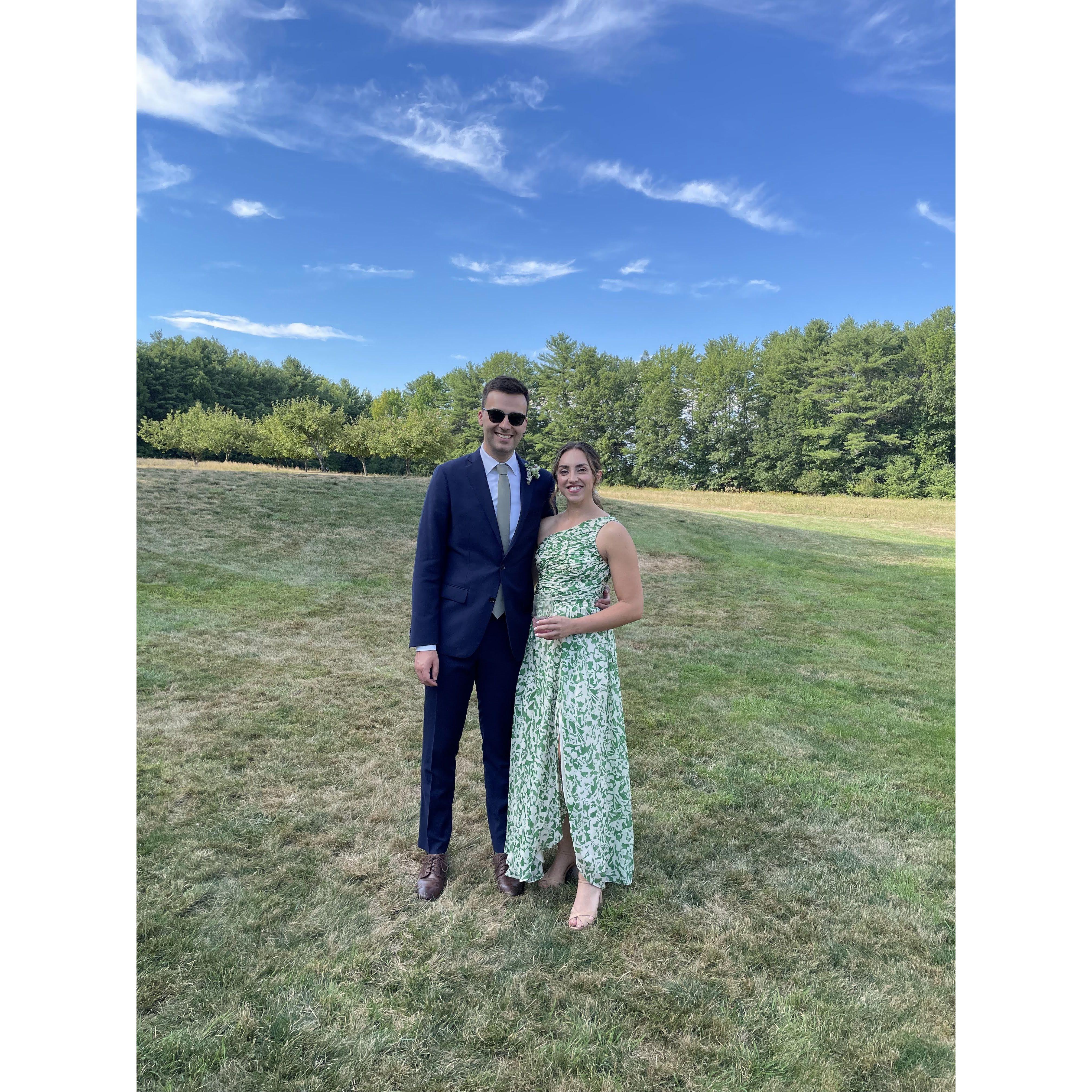 Jack and Cliodhna's wedding in Maine (August 2022)