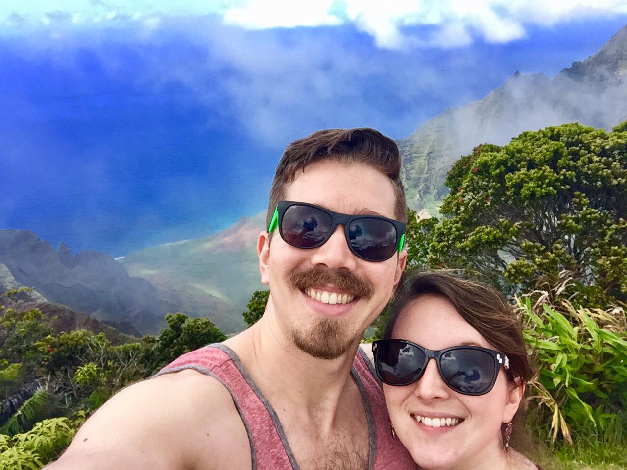 May 2017, Waimea Canyon, our first trip to Kauai