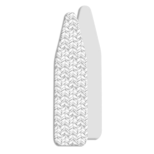 Whitmor Reversible Cover and Pad Marbled Chevron: Full Size Ironing Board Cover, Stain & Scorch Resistant, Multicolored