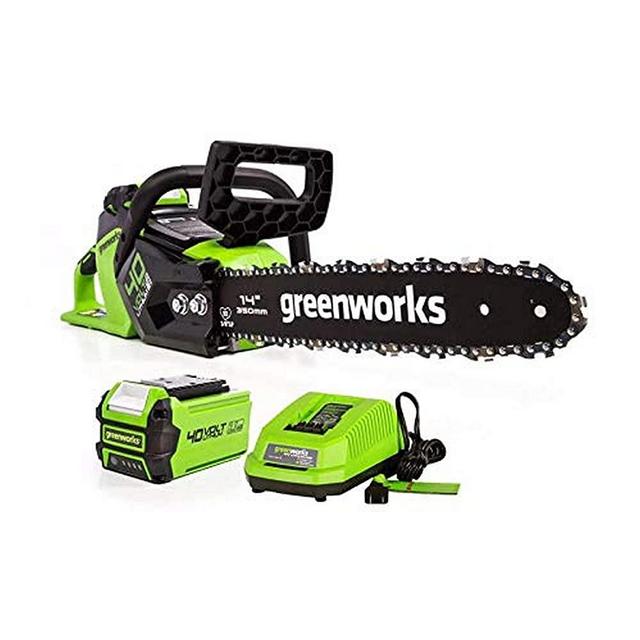 Greenworks CS40L2511 14-Inch 40V Cordless Chainsaw, (New)